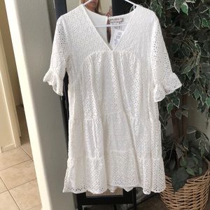 White dress